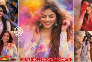 Best Girls Holi Ai Photo Editing Prompts