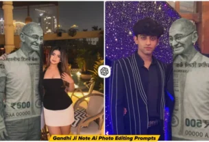 Gandhi Ji Note Ai photo Editing Prompts