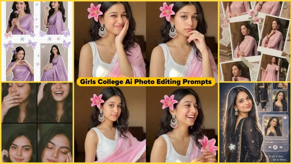 Girls Collage Ai Photo Editing Prompts Google Gemini