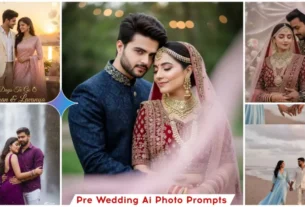 Google Gemini Pre Wedding Ai photo Editing Prompts