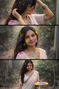 Holi Girls Ai Photo Editing Prompts
