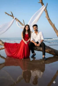 Pre Wedding Ai photo Editing Prompts Realistic