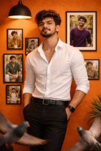 Boys Natural Ai Photo Editing Prompt Indoor Photo