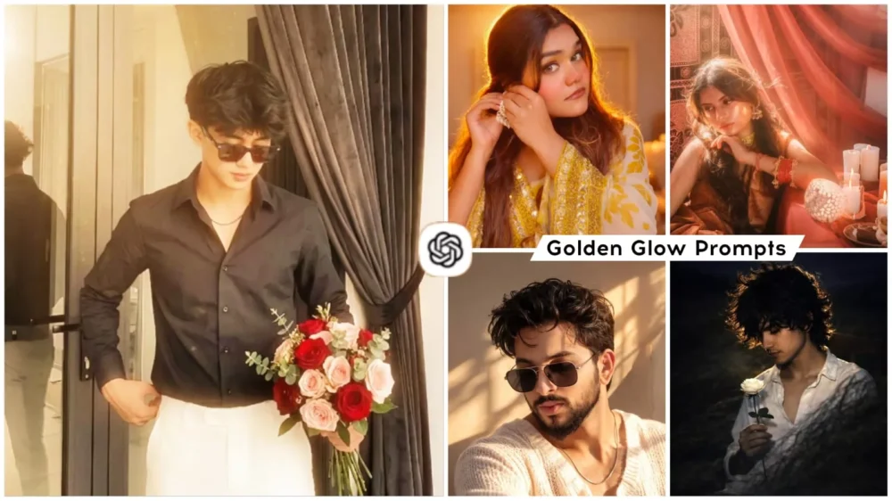 Chatgpt Golden Glow Ai Photo Editing Prompt