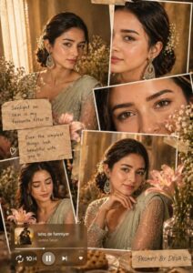 Collage Styler Ai photo Editing Prompts For girls