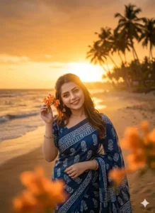 Girls Golden Glow Ai Photo Editing Prompt Free