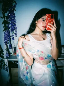 Instagram Cinematic Flash Filter AI Photo Editing Prompt For Girls