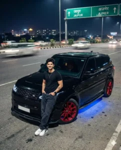 Realistic Boys With Car Ai photo Editing Prompts