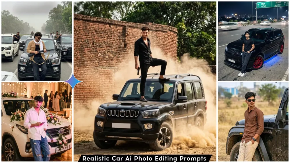 Realistic Car Ai photo Editing Prompts