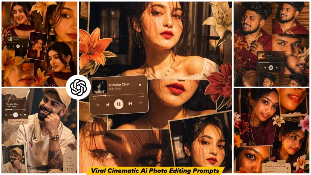 Viral Cinematic Collage Ai Photo Editing Prompts