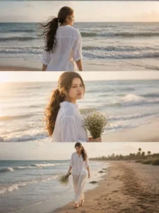Beach Three Layer Aesthetic Ai Photo Editing Prompts