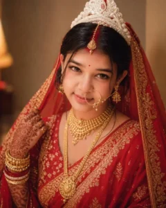 Bengali Bride Look Ai Photo Editing Prompts
