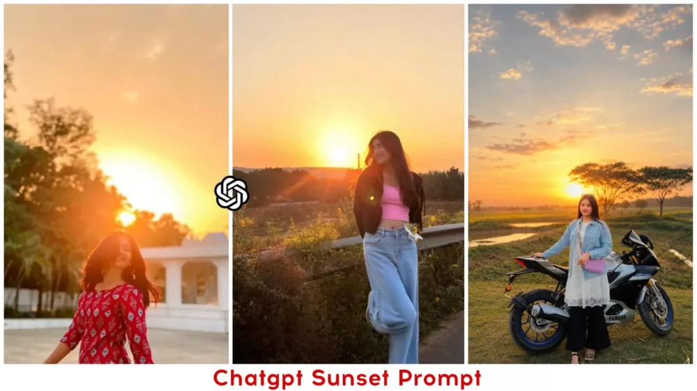 Chatgpt Sunset AI Photo Editing Prompts