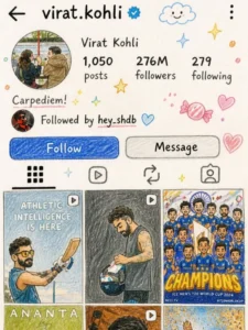 Instagram Profile Crayon Drawing AI Editing Prompts