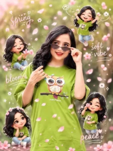 Instagram Trending Chibi Style Ai photo Editing Prompts for Girls