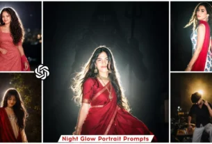 Night Glow Portrait Ai Pahoto Editing Prompts