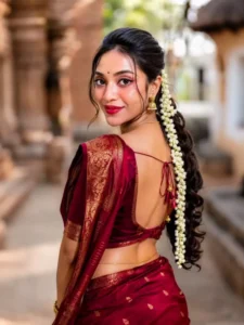 South Indian Look Ai Photo Editing Prompts Girls