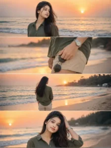 Trending Aesthetic Beach Ai photo Editing Prompt