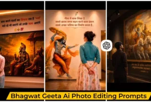 Bhagwat Geeta Ai photo Editing Prompt