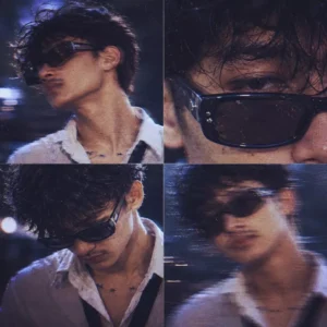 Boys A 2x2 grid collage Ai photo editing prompts