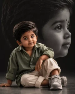 Cinamatic Little Boy Ai Photo Editing Prompt