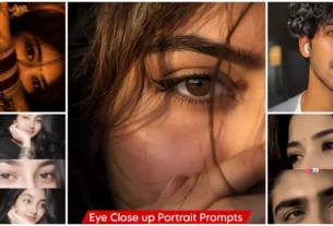 Eye Close Up Ai photo Editing Prompts Chatgpt