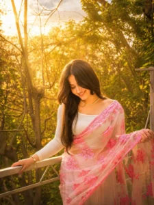 Girls Golden Glow Ai photo Editing Prompt