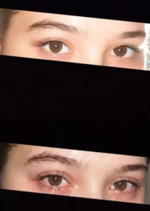 Natural Eye Close Up Portrait Ai Photo Editing Prompt