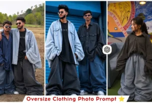 Over Size Cloth Ai Photo Editing Prompts