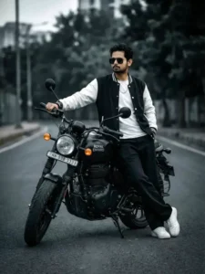 Realistic Bullet Bike Ai Photo Editing Prompt