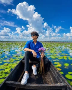 Trending Lake Boat Ai Photo Editing Prompt