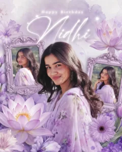 Girls Birthday Ai Photo Editing Prompt