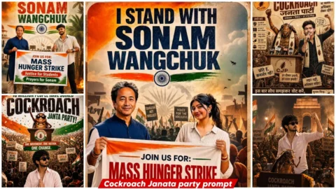 I Support Sonam Wangchuk Ai Photo Editing Prompt