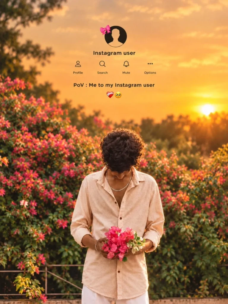 Instagram User Ai photo Prompt