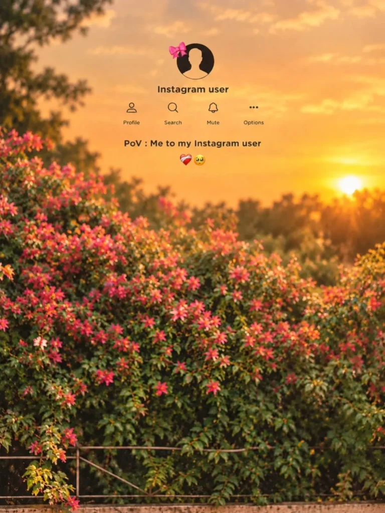 Instagram User Ai photo background