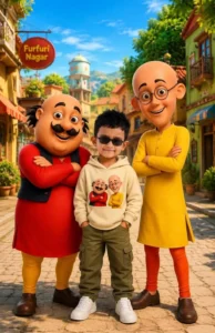 Motu Patlu Ke Sath Ai Photo Editing Prompts