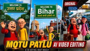 Motu Patlu Vlog Ai Video Editing