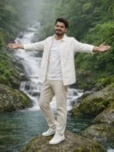 Realistic Waterfall Ai Photo Editing Prompt