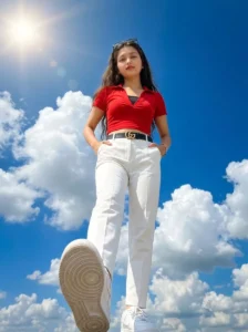 Trending Blue Sky Ai photo Editing Prompt