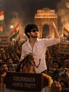 Viral Cockroach Janata Party Photo Editing Prompt Chatgpt