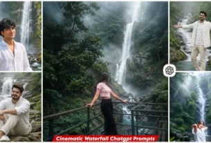 Waterfall Ai Photo Editing Prompt