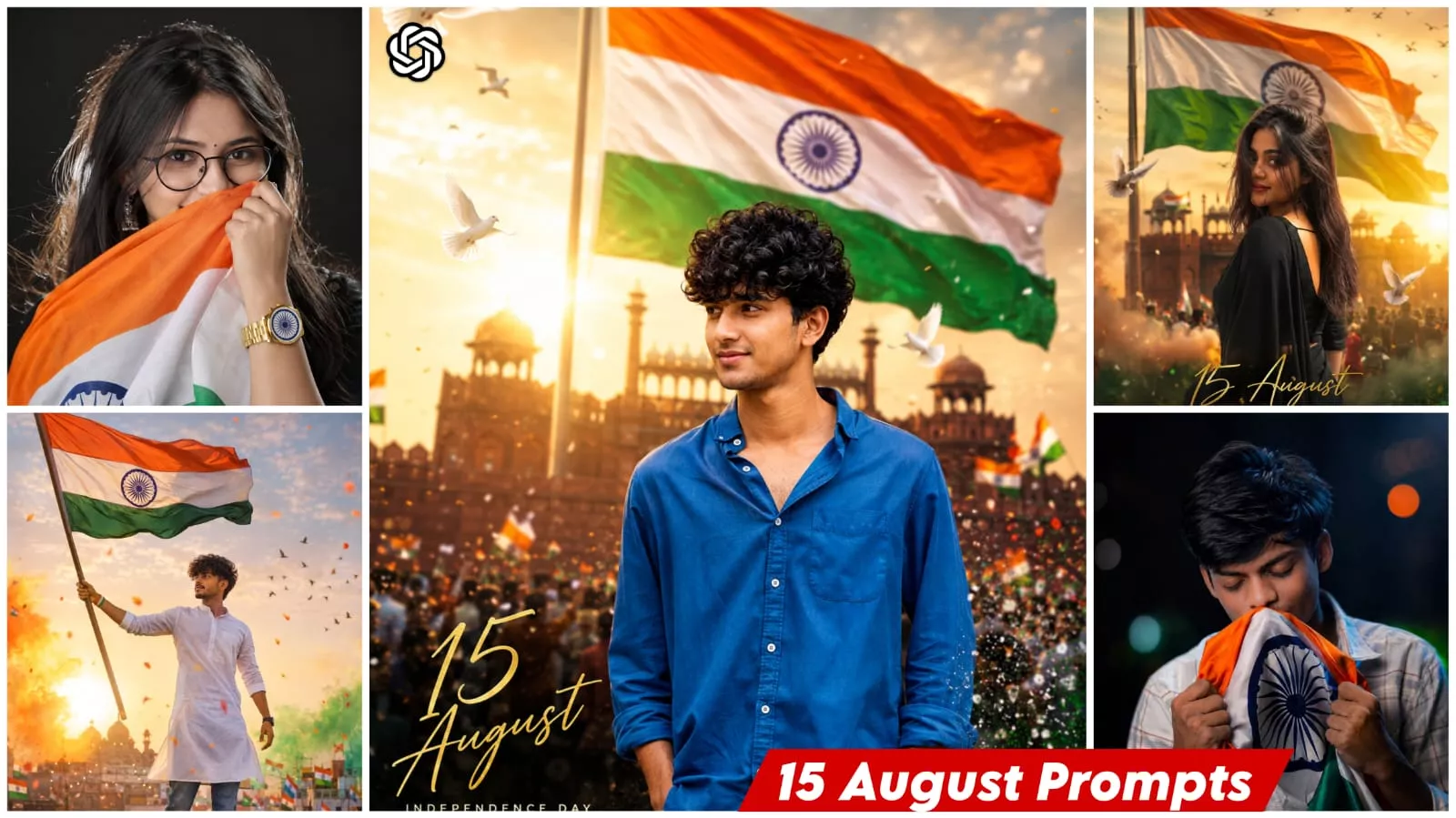 15 August Independence Day Ai Photo Editing Prompt Chatgpt 2026