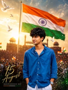 Independence Day 15 August AI Photo Editing Prompt 