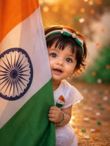 Cute Baby 15 August Ai Photo Prompts For Kids