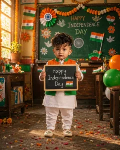 Realistic 15 August Ai Photo Prompts For Kids