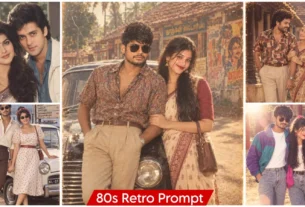 80s Couple AI Photo Prompts