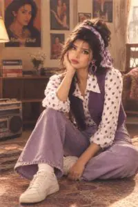 Girls 80s Look Ai Photo Prompt ChatGpt