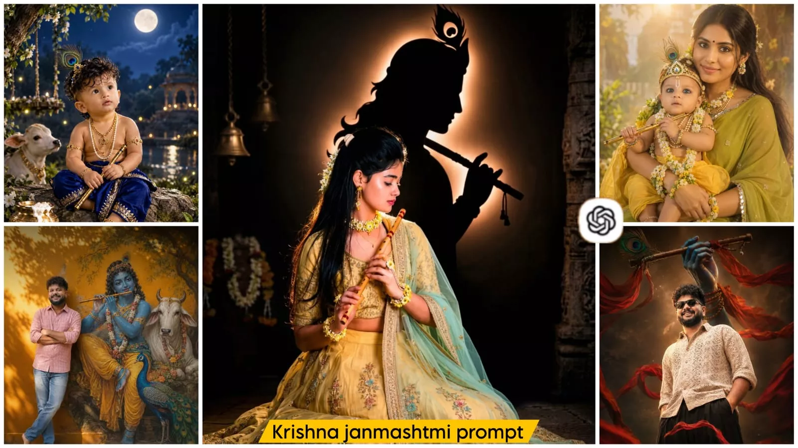 Krishna Janmashtami Ai Photo Editing Prompt Chatgpt 2026