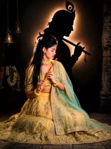 Realistic Krishna Janmashtami Ai Photo Editing Prompt