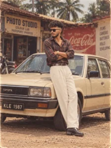 Retro 80s Look Ai Photo Prompt